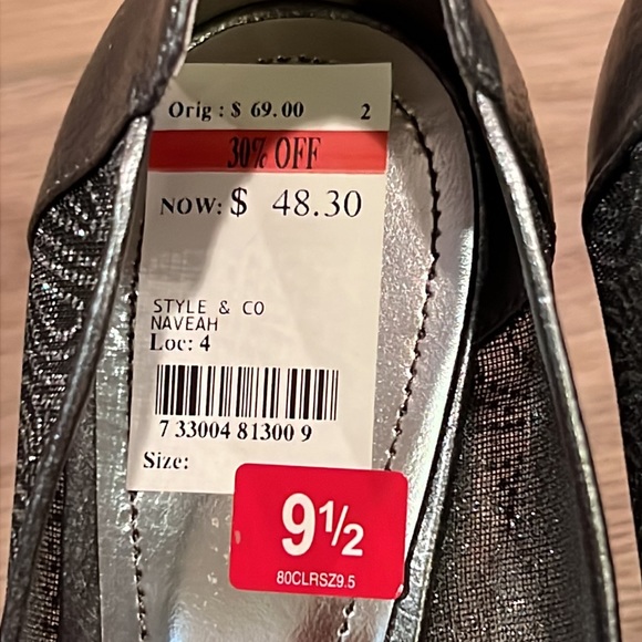NWT (no box) Style & Co Naveah Heels Size 9.5 - Picture 6 of 16
